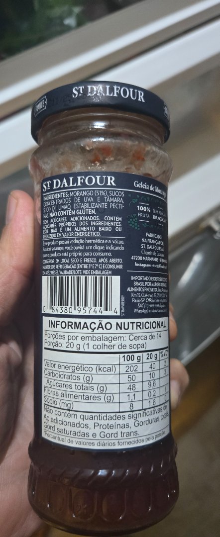 Geleia de Morango St Dalfour