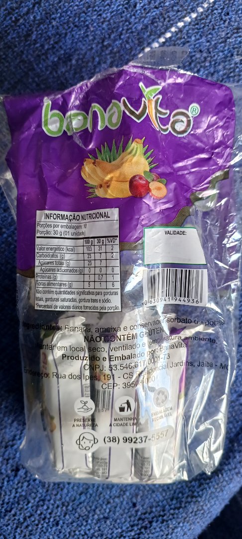 Doce de Banana e Ameixa BanaVita