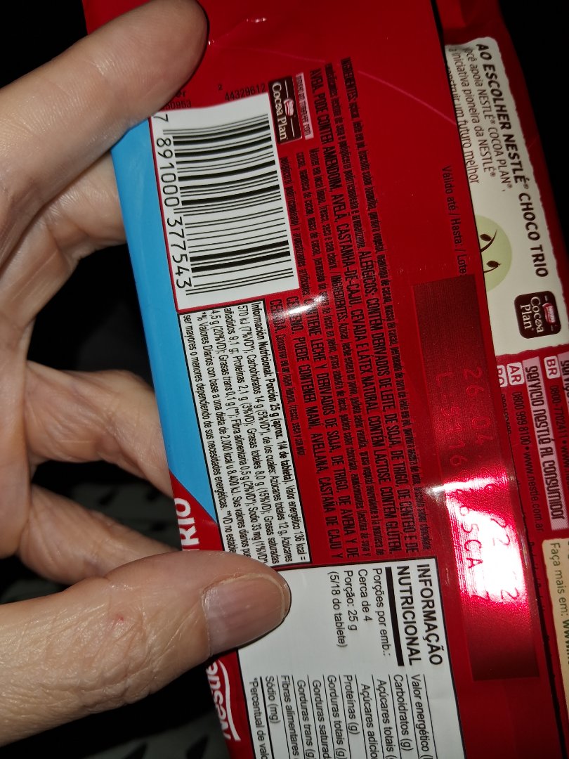 Nestlé Choco Trio