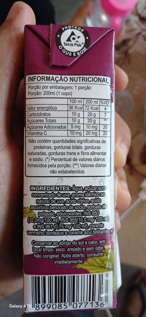 Bebida de Uva
