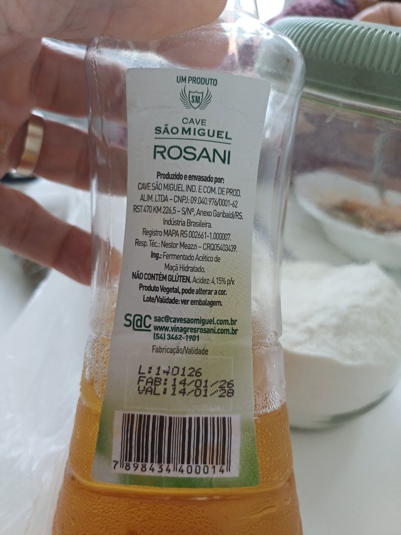 Vinagre de Maçã Rosani - Cave São Miguel