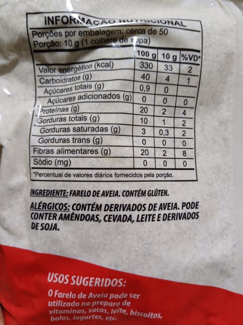 Farelo de Aveia