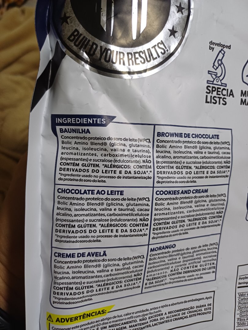 Build Your Results - Whey Protein (Sabores)
