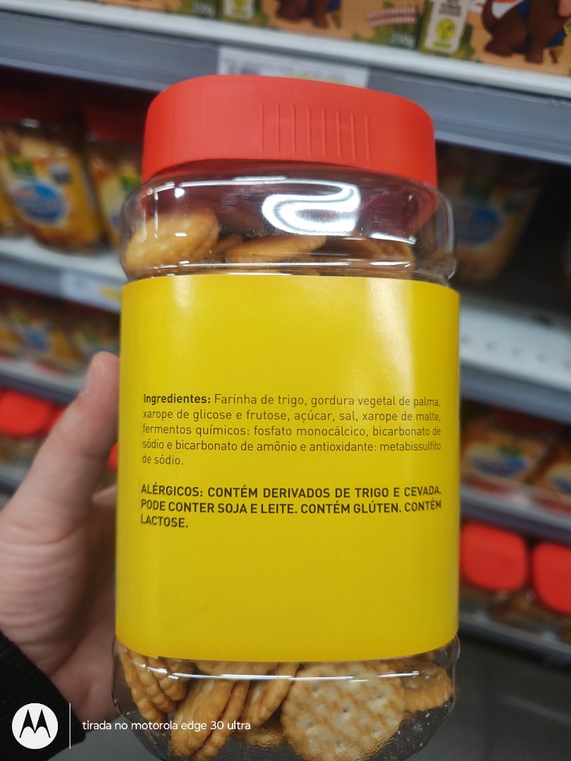 Biscoito Salgado Tipo Aperitivo