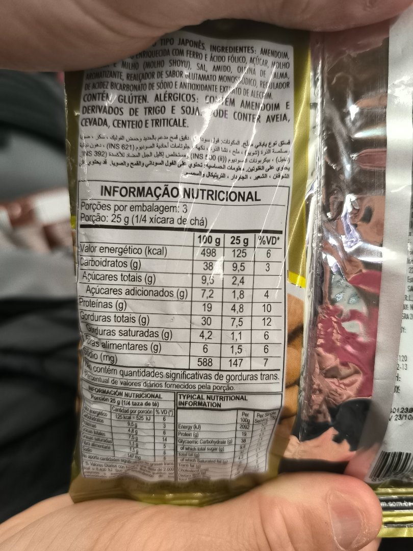 Amendoim Tipo Japonês