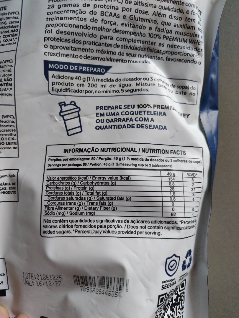 100% Premium Whey