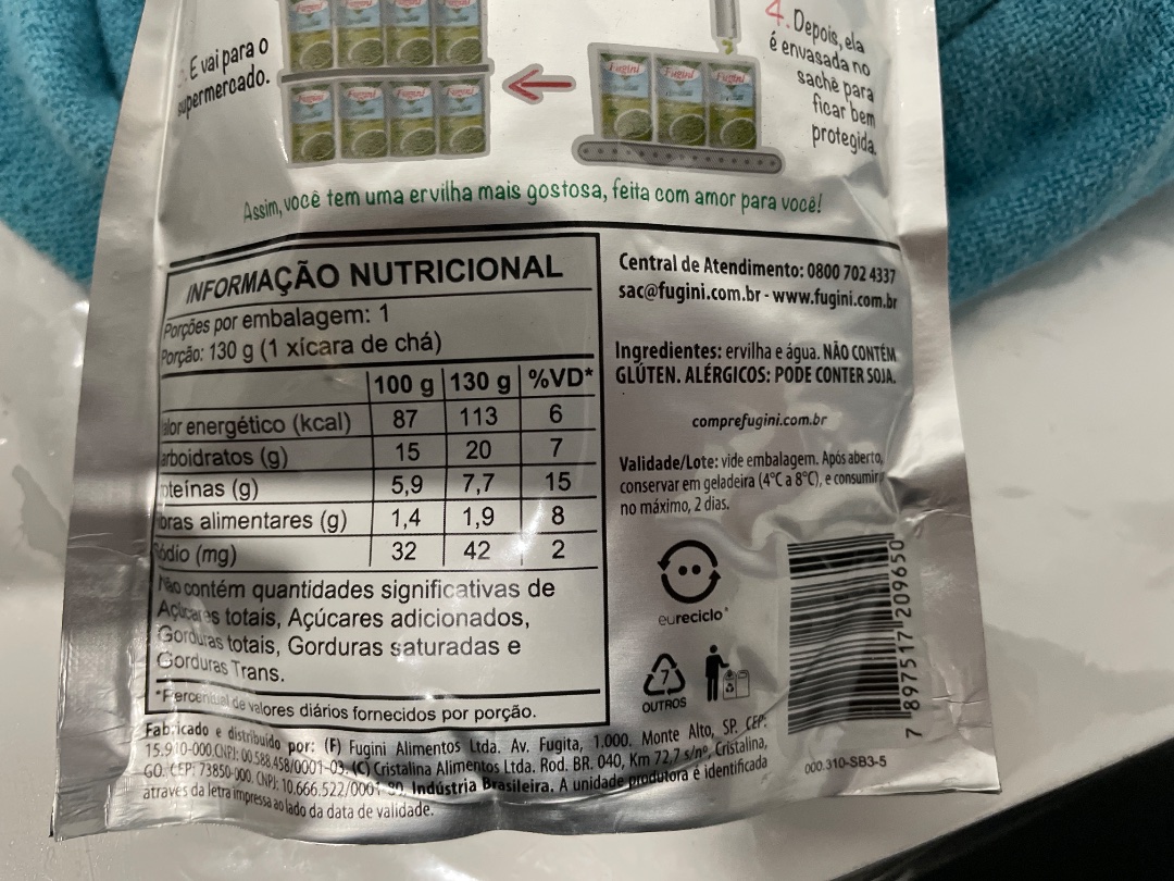 Ervilha Fugini