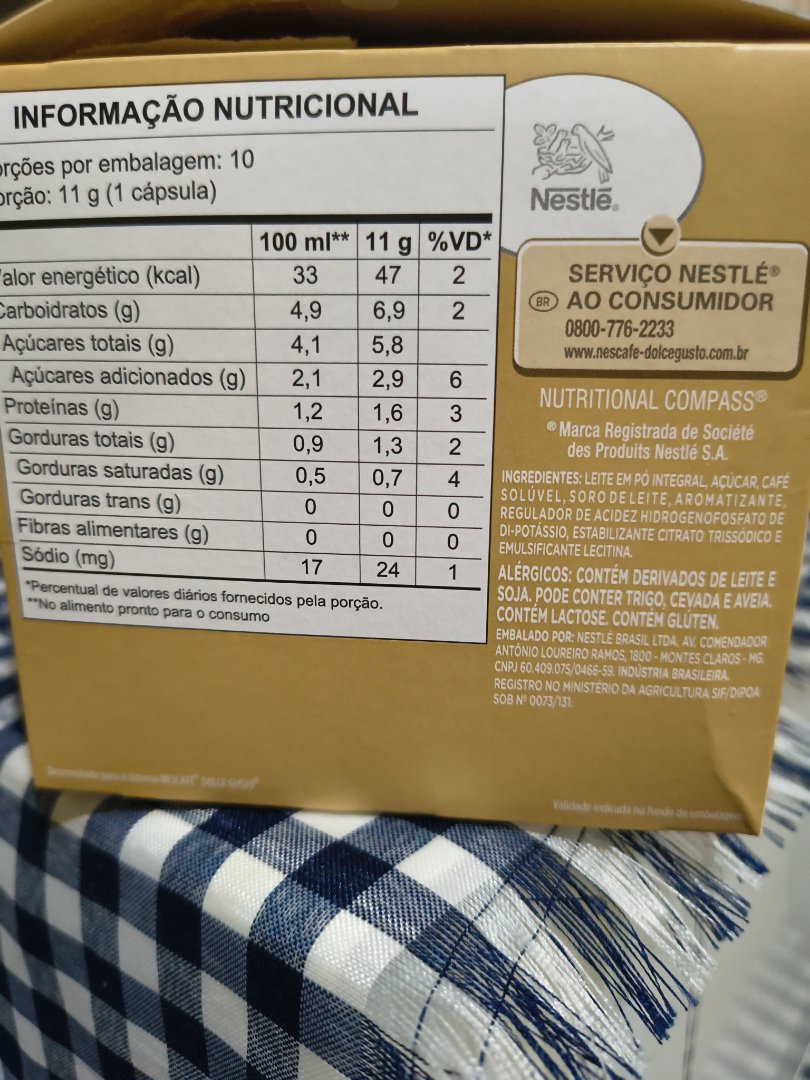 Nescafé Dolce Gusto Café com Leite