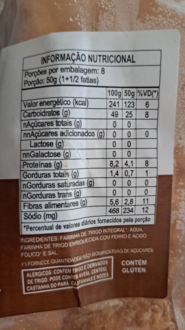 Pão Integral