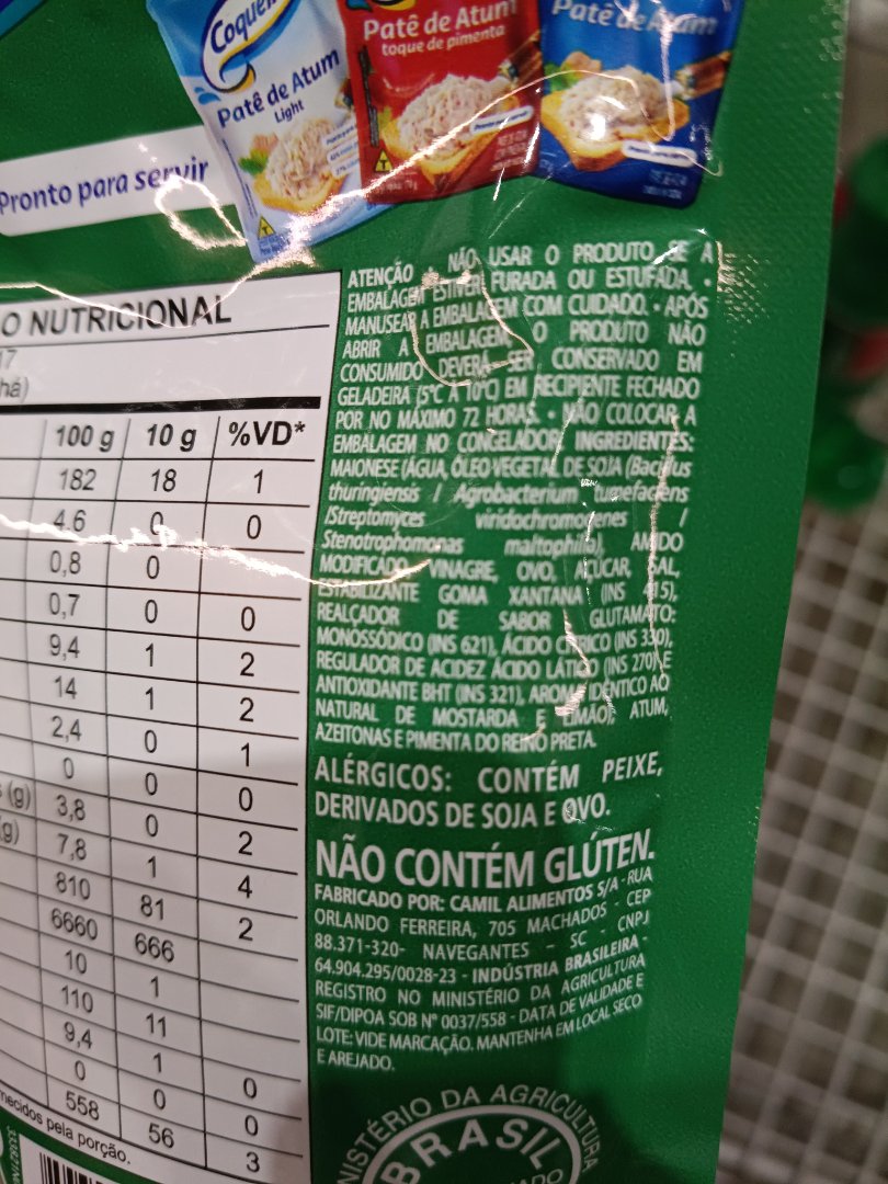 Patê de Atum Coqueiro
