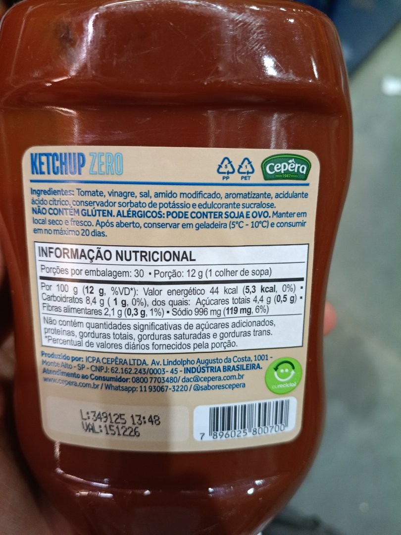 Ketchup Zero Cepêra