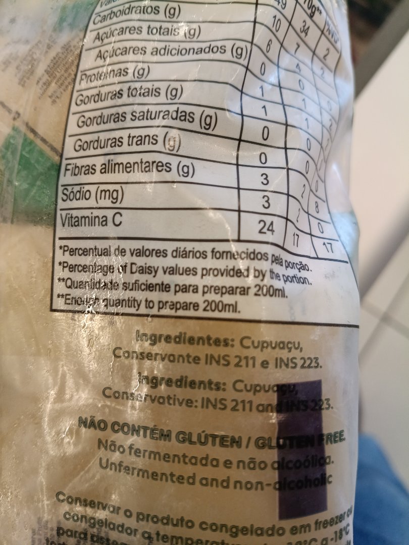 Polpa de Cupuaçu