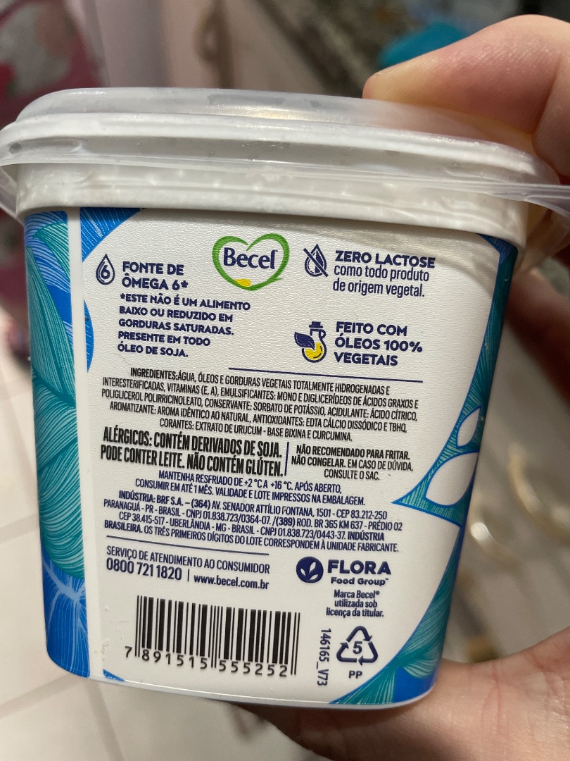 Creme Vegetal Becel