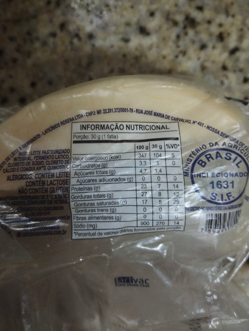 Queijo Laticínios Rosena