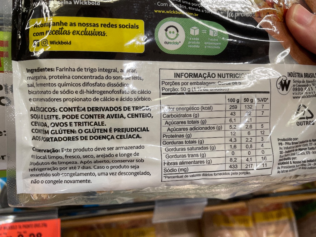 Wrap Proteína Wickbold