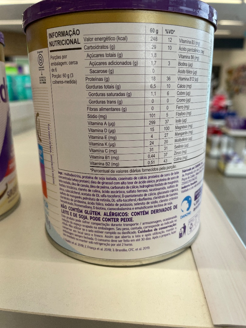 Suplemento Nutricional Danone (Nutridrink)