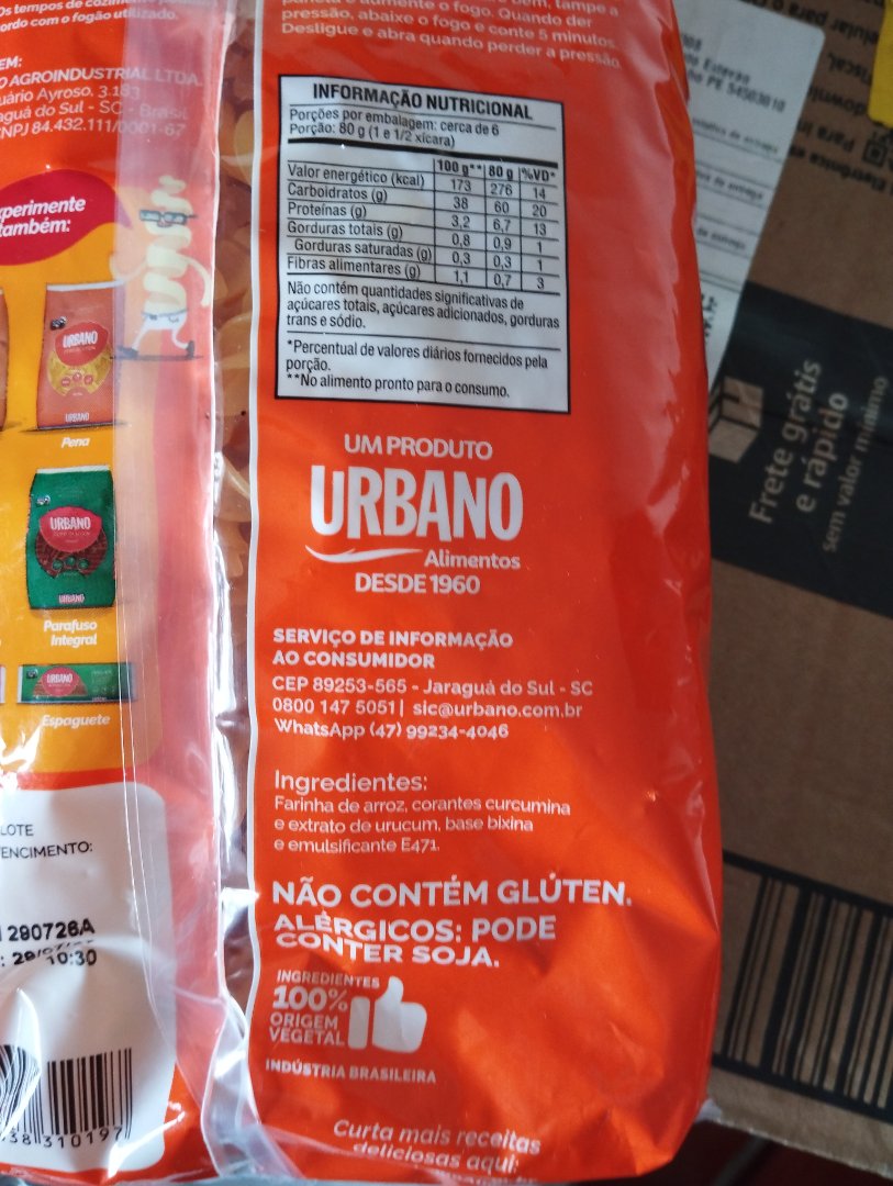 Macarrão de Arroz Urbano