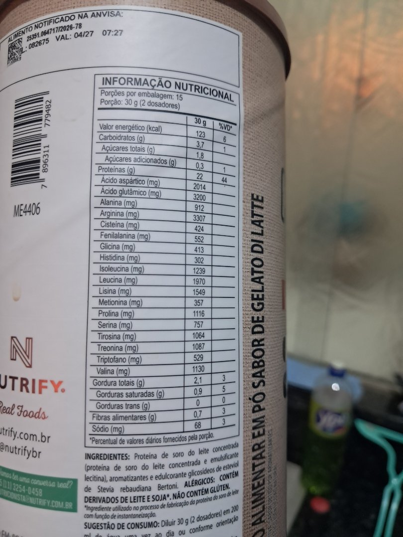 Nutrify Gelato di Latte