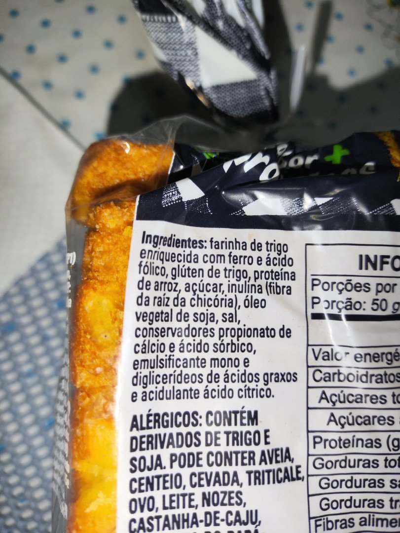 Pão de Forma Proteico