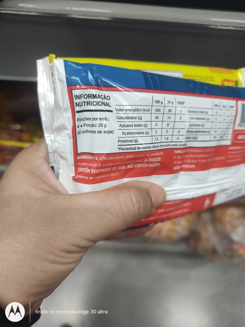 Pipoca para Micro-ondas