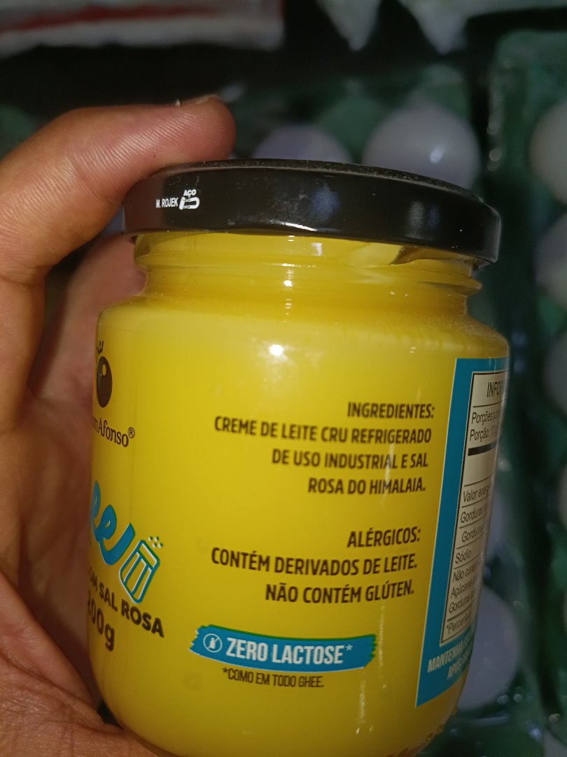 Manteiga Ghee com Sal Rosa