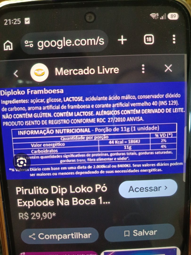 Diploko Framboesa (Pirulito Dip Loko Pó)