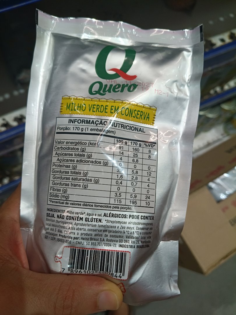 Milho Verde em Conserva Quero