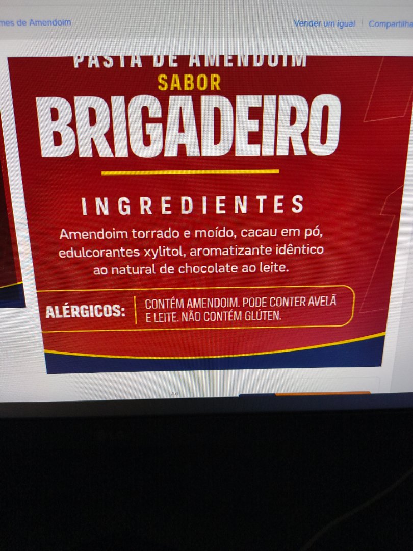 Pasta de Amendoim Sabor Brigadeiro