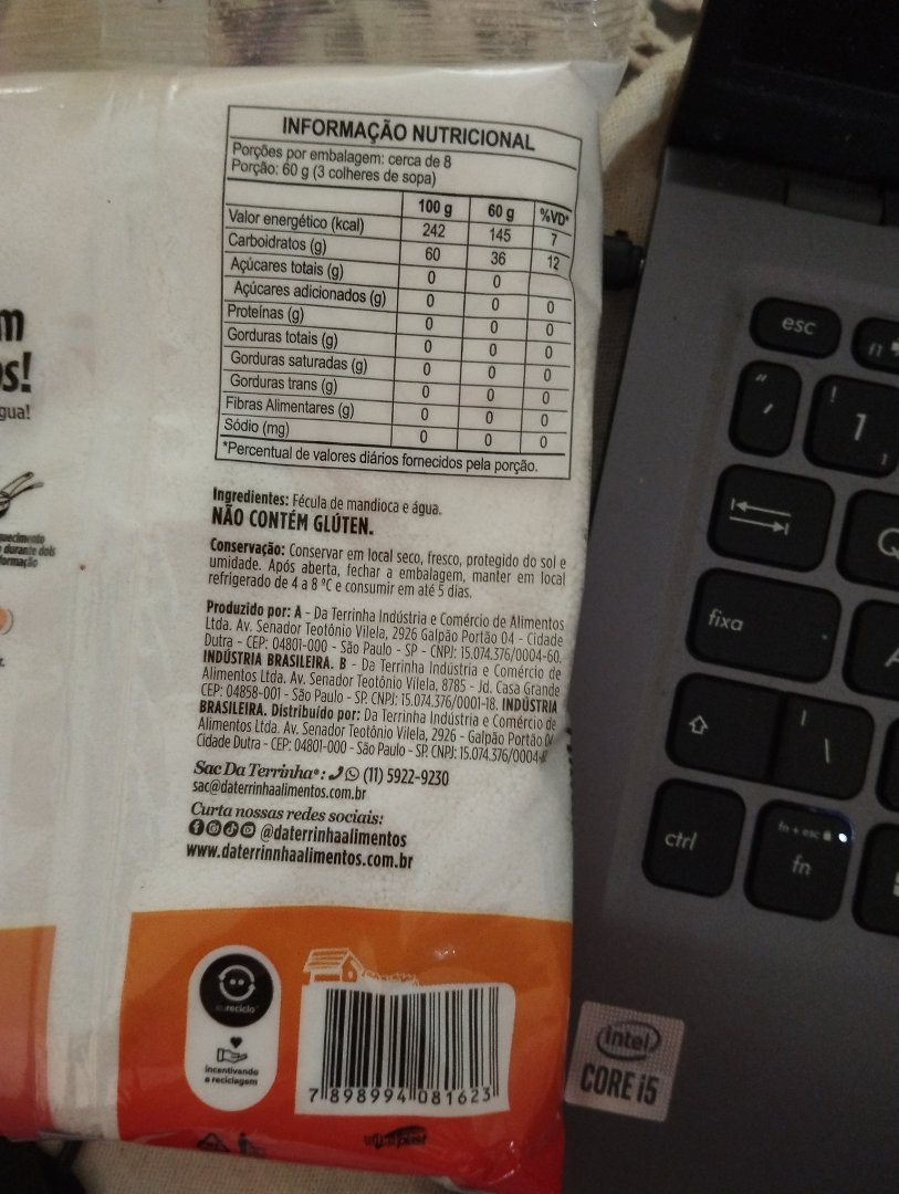 Massa para Tapioca Da Terrinha