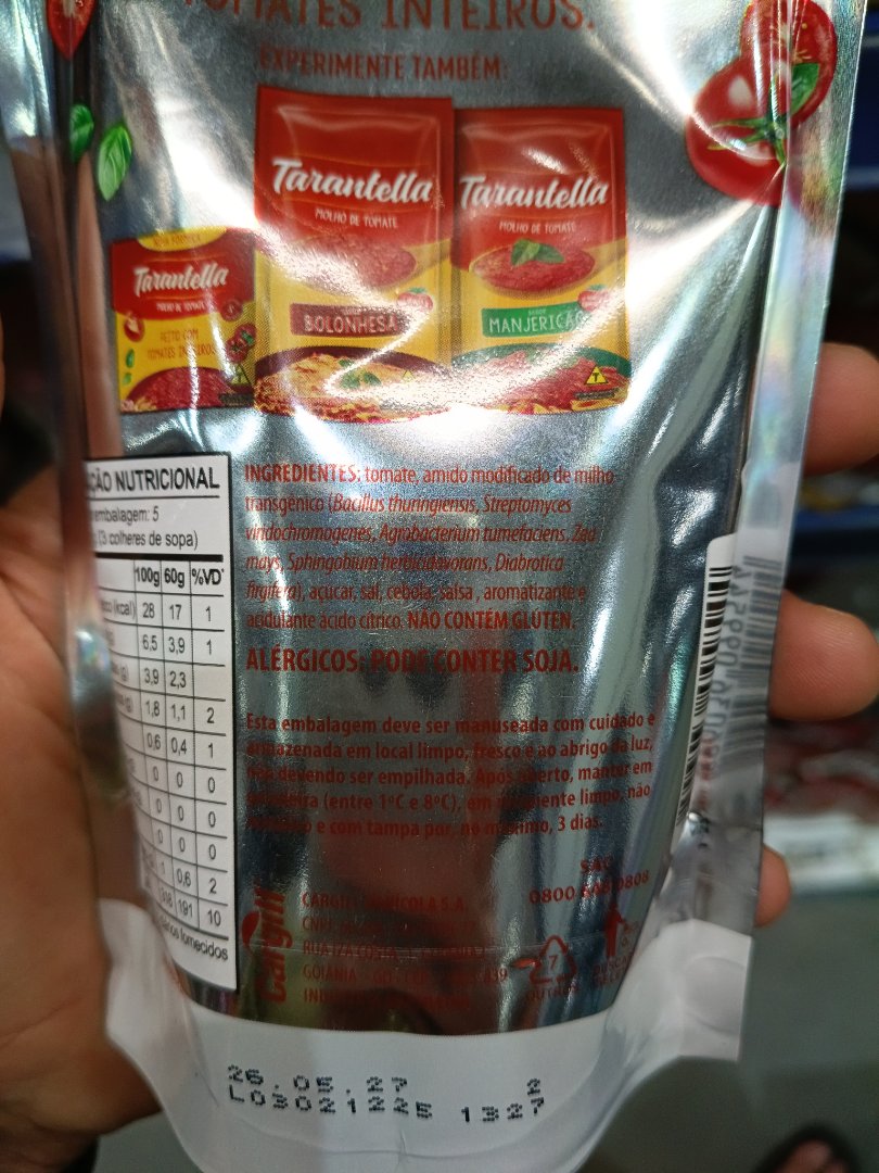 Molho de Tomate Tarantella