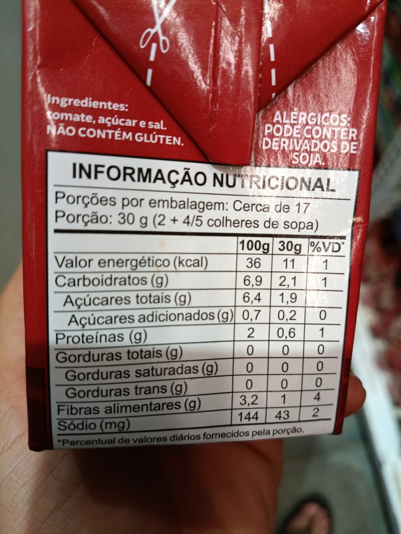 Polpa ou Molho de Tomate