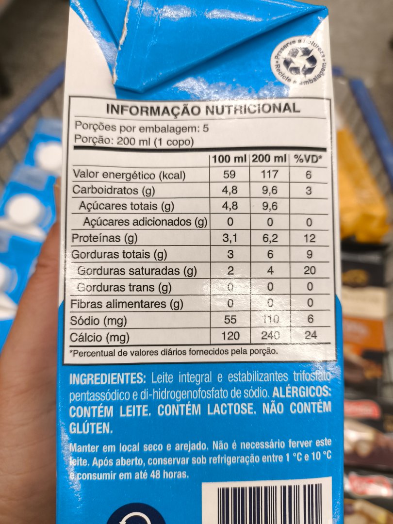 Leite Integral UHT