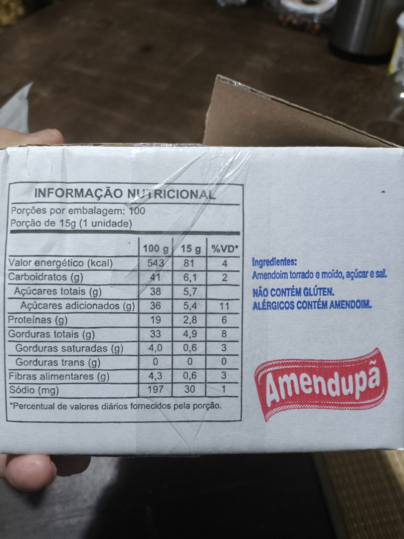 Paçoca Amendupã