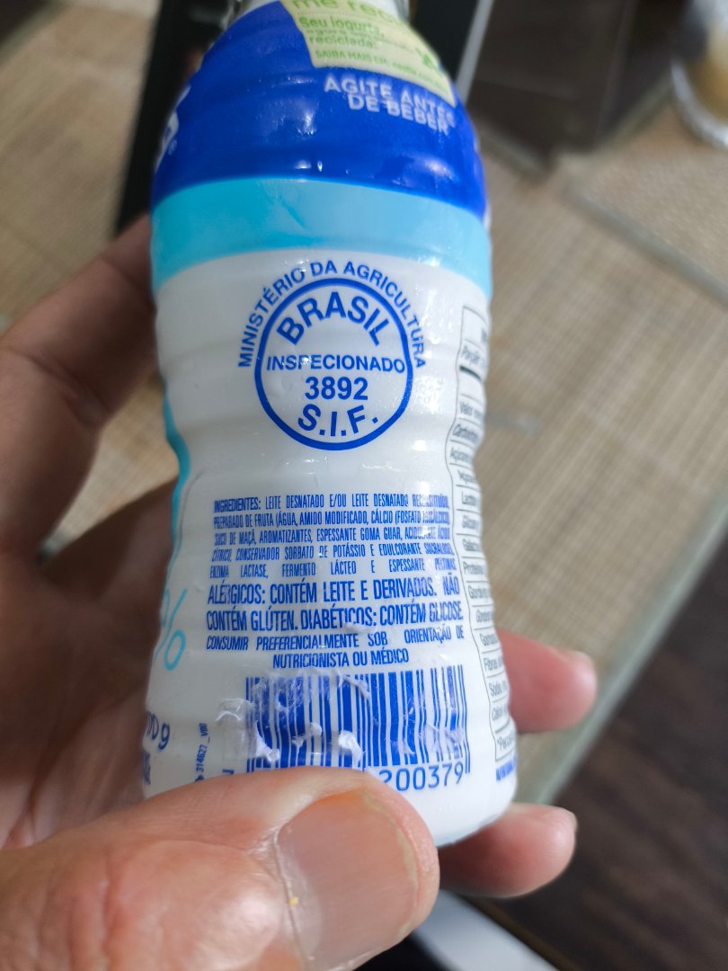 Iogurte Desnatado Zero Lactose